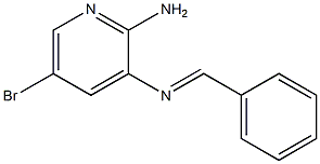 N-(2-amino-5-bromo-3-pyridinyl)-N-benzylideneamine