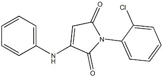 3-anilino-1-(2-chlorophenyl)-1H-pyrrole-2,5-dione