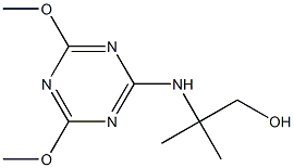  2-[(4,6-dimethoxy-1,3,5-triazin-2-yl)amino]-2-methyl-1-propanol