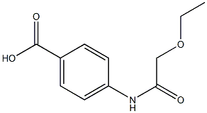 4-[(ethoxyacetyl)amino]benzoic acid