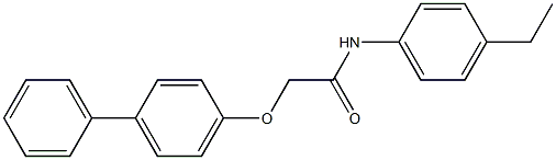 2-([1,1'-biphenyl]-4-yloxy)-N-(4-ethylphenyl)acetamide