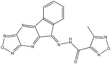 N'-(9H-indeno[1,2-b][1,2,5]oxadiazolo[3,4-e]pyrazin-9-ylidene)-4-methyl-1,2,5-oxadiazole-3-carbohydrazide