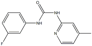 N-(3-fluorophenyl)-N'-(4-methylpyridin-2-yl)urea|