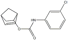 bicyclo[2.2.1]hept-5-en-2-yl 3-chlorophenylcarbamate,,结构式