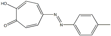 2-hydroxy-5-[(4-methylphenyl)diazenyl]-2,4,6-cycloheptatrien-1-one