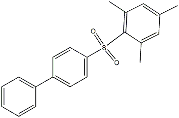 [1,1'-biphenyl]-4-yl mesityl sulfone,,结构式