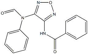  4-(formylanilino)-1,2,5-oxadiazol-3-yl(phenyl)formamide