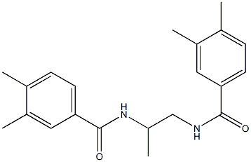 N-{2-[(3,4-dimethylbenzoyl)amino]-1-methylethyl}-3,4-dimethylbenzamide