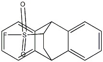 tetracyclo[6.6.2.0~2,7~.0~9,14~]hexadeca-2,4,6,9,11,13-hexaene-15-sulfonyl fluoride 化学構造式