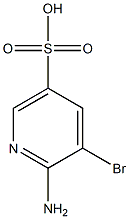 2-Amino-3-bromopyridine-5-sulphonic acid