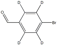 4-Bromobenz-2,3,5,6-d4-aldehyde Struktur