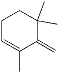 1,5,5-trimethyl-6-methylidene-cyclohexene Structure