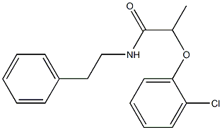 2-(2-chlorophenoxy)-N-phenethylpropanamide