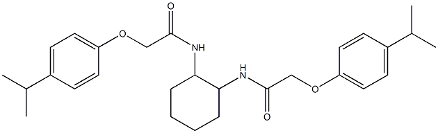 2-(4-isopropylphenoxy)-N-(2-{[2-(4-isopropylphenoxy)acetyl]amino}cyclohexyl)acetamide