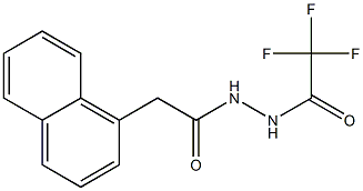 2,2,2-trifluoro-N'-[2-(1-naphthyl)acetyl]acetohydrazide