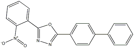 2-[1,1'-biphenyl]-4-yl-5-(2-nitrophenyl)-1,3,4-oxadiazole
