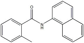 2-methyl-N-(1-naphthyl)benzamide Structure