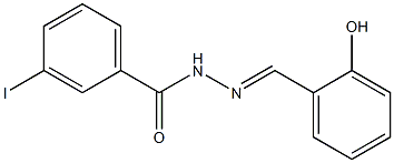 N'-[(E)-(2-hydroxyphenyl)methylidene]-3-iodobenzohydrazide