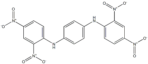 N-[4-(2,4-dinitroanilino)phenyl]-N-(2,4-dinitrophenyl)amine,,结构式