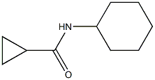 N-cyclohexylcyclopropanecarboxamide Structure