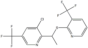 1-[3-chloro-5-(trifluoromethyl)-2-pyridinyl]ethyl 3-(trifluoromethyl)-2-pyridinyl sulfide