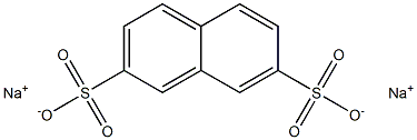 2,7-naphthalene disulphonic acid sodium salt Structure