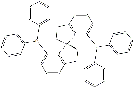 (R)-7,7'-Bis(diphenylphosphino)-1,1'-spirobiindane ,97% Structure