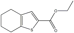 ethyl 4,5,6,7-tetrahydro-1-benzothiophene-2-carboxylate,,结构式