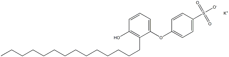 3'-Hydroxy-2'-tetradecyl[oxybisbenzene]-4-sulfonic acid potassium salt|