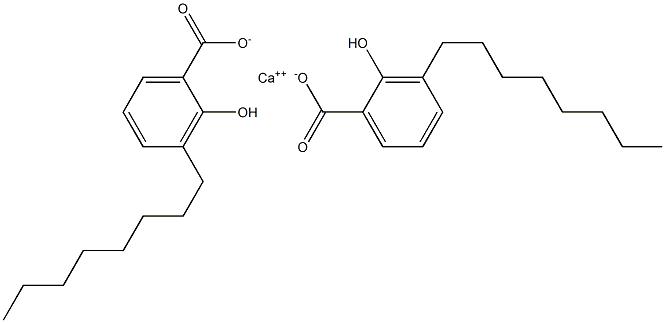 Bis(3-octyl-2-hydroxybenzoic acid)calcium salt