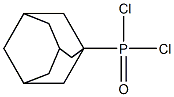 1-アダマンチルホスホン酸ジクロリド 化学構造式
