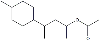 Acetic acid 1-(p-menthan-9-yl)ethyl ester Structure