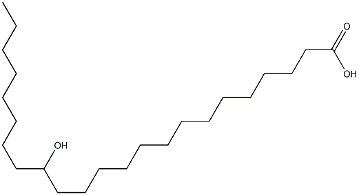 15-Hydroxytricosanoic acid Structure