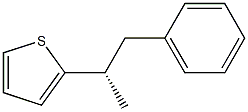 [S,(+)]-1-Phenyl-2-(2-thienyl)propane,,结构式