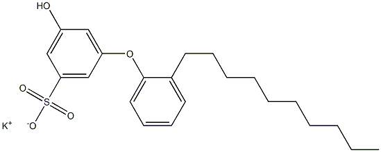 5-Hydroxy-2'-decyl[oxybisbenzene]-3-sulfonic acid potassium salt