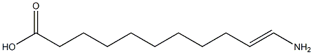 11-Amino-10-undecenoic acid Structure