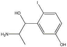  2-Amino-1-(2-iodo-5-hydroxyphenyl)-1-propanol