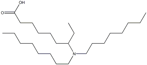 7-(Dioctylamino)nonanoic acid,,结构式