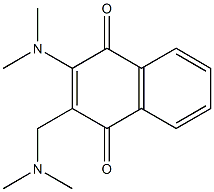  2-Dimethylaminomethyl-3-dimethylaminonaphthalene-1,4-dione