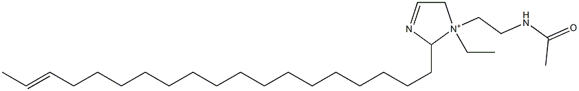  1-[2-(Acetylamino)ethyl]-1-ethyl-2-(17-nonadecenyl)-3-imidazoline-1-ium