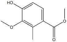  3-Methoxy-2-methyl-4-hydroxybenzoic acid methyl ester