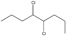 4,5-Dichlorooctane Structure