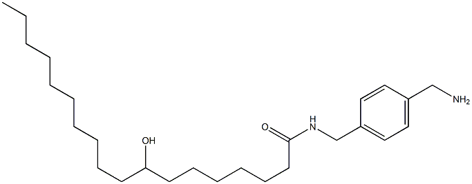 8-Hydroxy-N-(4-aminomethylbenzyl)stearamide