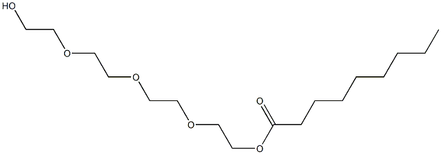 Nonanoic acid 11-hydroxy-3,6,9-trioxaundecan-1-yl ester