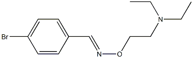  4-Bromobenzaldehyde [(E)-O-[2-(diethylamino)ethyl]oxime]