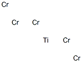 ペンタクロム-チタン 化学構造式
