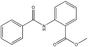 2-Benzoylaminobenzoic acid methyl ester Struktur