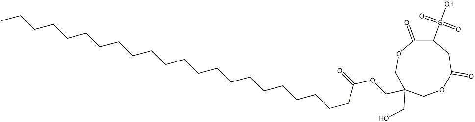 Tricosanoic acid [1-(hydroxymethyl)-4,7-dioxo-6-sulfo-3,8-dioxacyclononan-1-yl]methyl ester