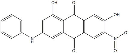  2-Anilino-4,6-dihydroxy-7-nitroanthraquinone