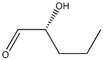 [R,(+)]-2-Hydroxyvaleraldehyde Struktur